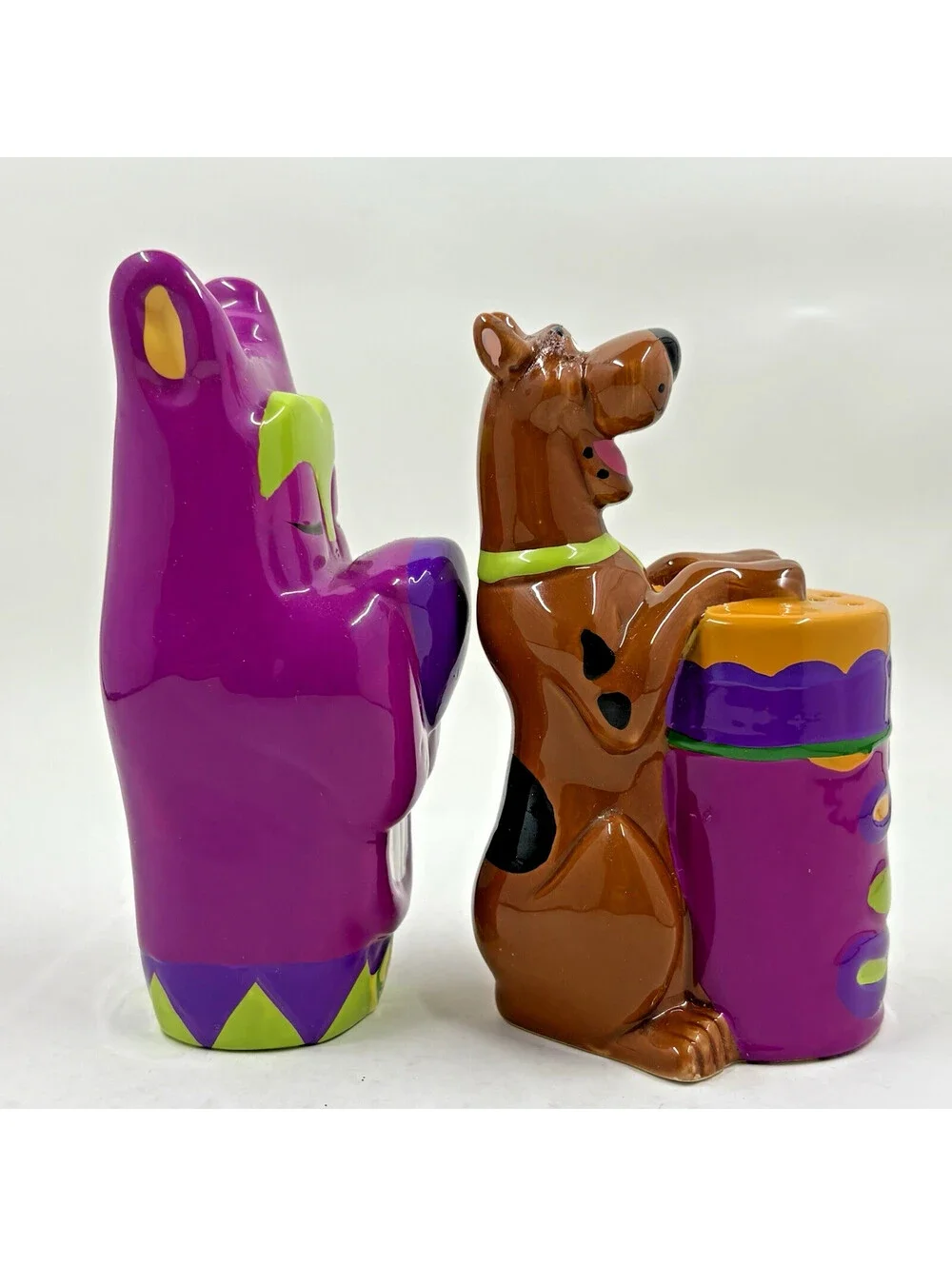 Scooby-doo Hanna-Barbera Salt And Pepper Shaker Set Ceramic